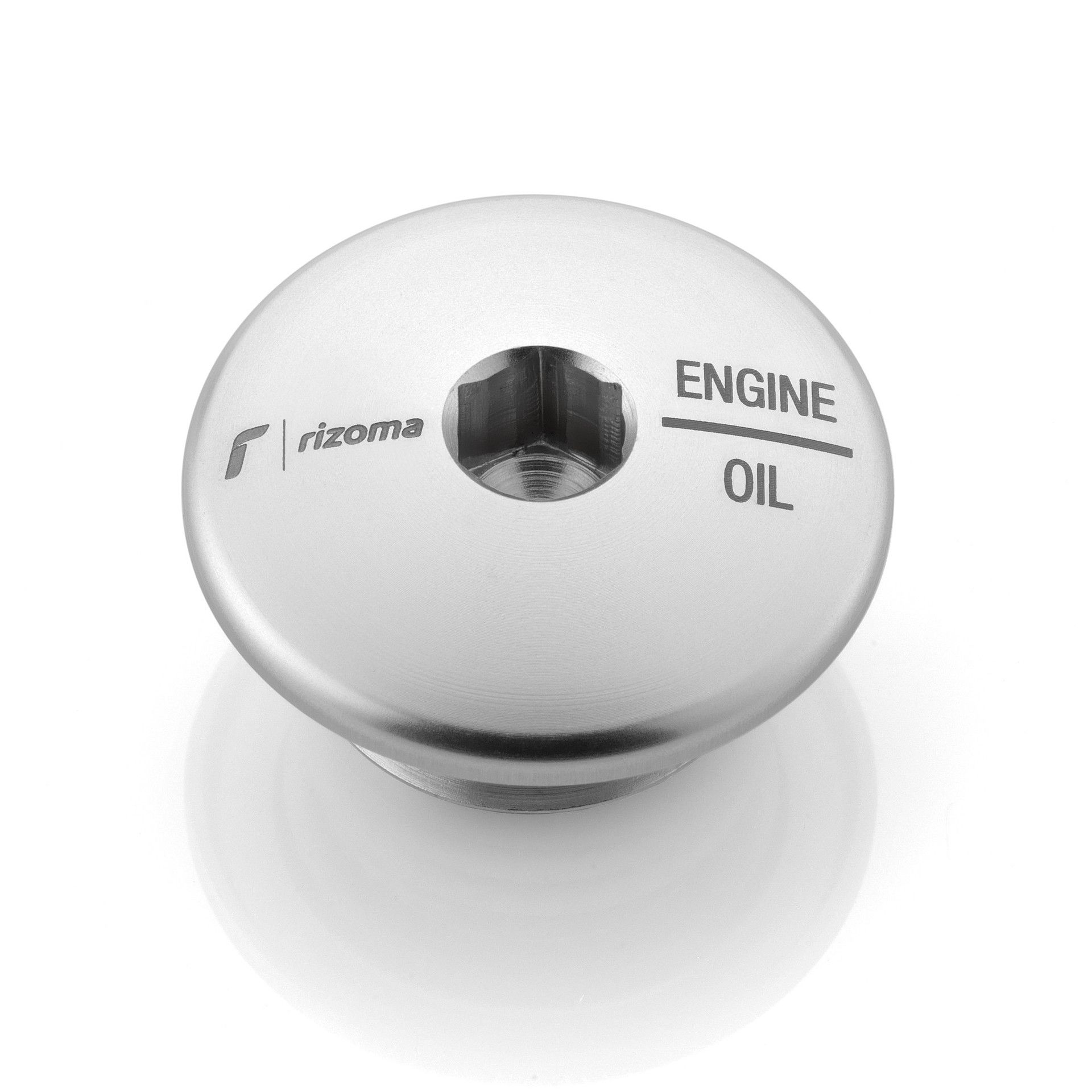 Rizoma Silver Anodized Oil Filler Cap Triumph Speed Twin 1200 (2019